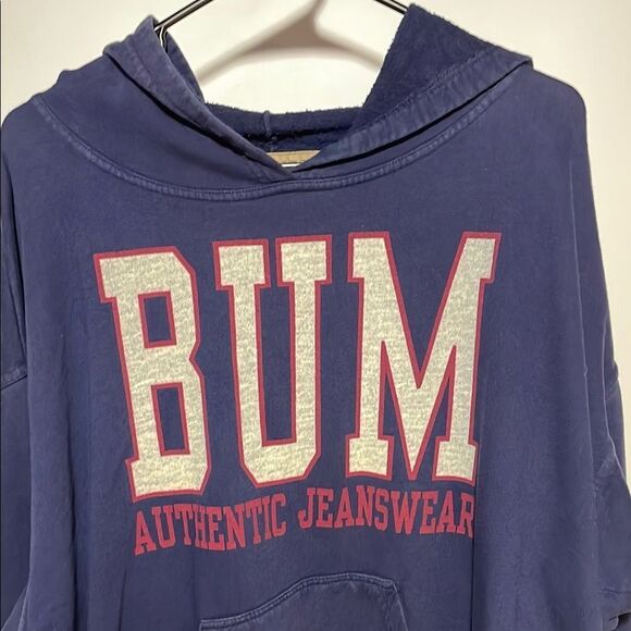 Vintage relaxed fit Oversized Long Sleeve Hoodie - Picture 2 of 7